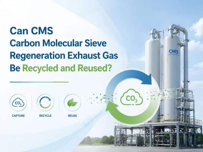 È possibile riciclare e riutilizzare i gas di scarico derivanti dalla rigenerazione dei setacci molecolari di carbonio?