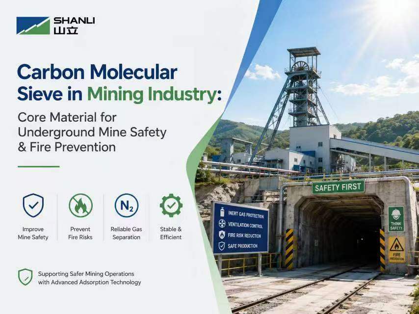 Setacci molecolari al carbonio nell'industria mineraria: materiale fondamentale per la sicurezza e la prevenzione incendi nelle miniere sotterranee.